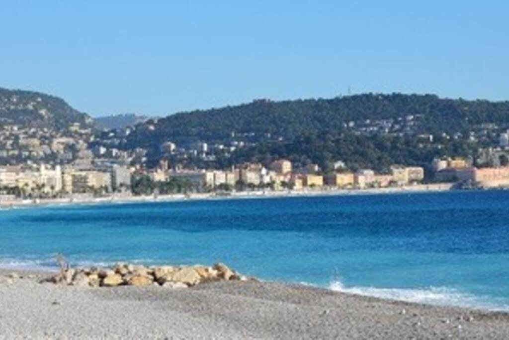A 50 Metres De La Plage Et De La Promenade Des Anglais Apartman Nizza Kültér fotó